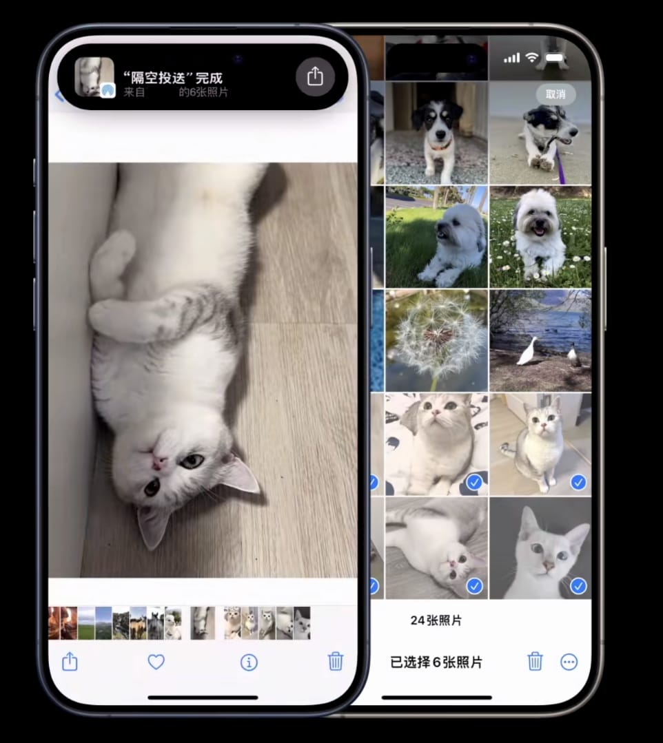 iPhone分享照片
