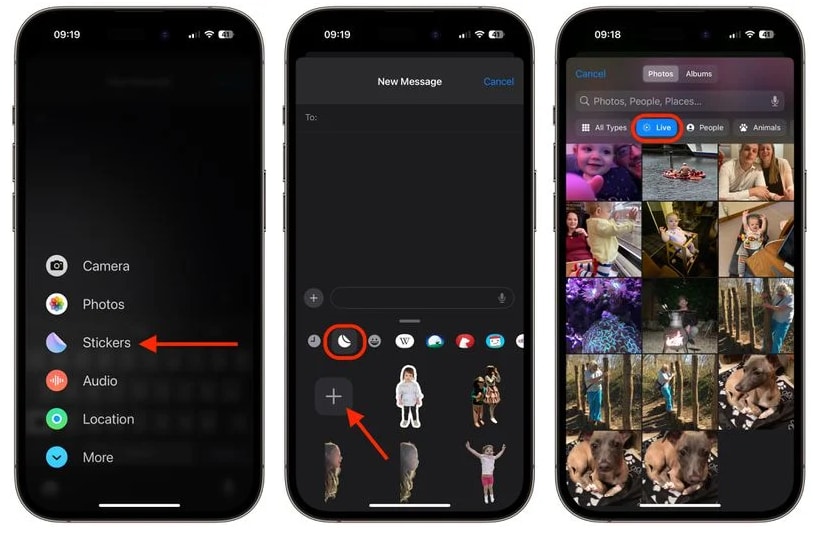 iOS17实况贴纸