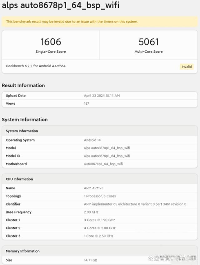 驍龍8Gen4跑分出爐