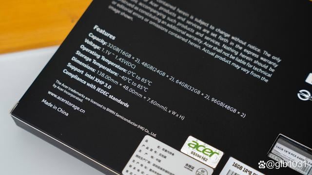 AcerHT200DDR56400超頻內存評測