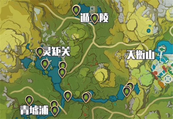 原神青蛙分布地點匯總