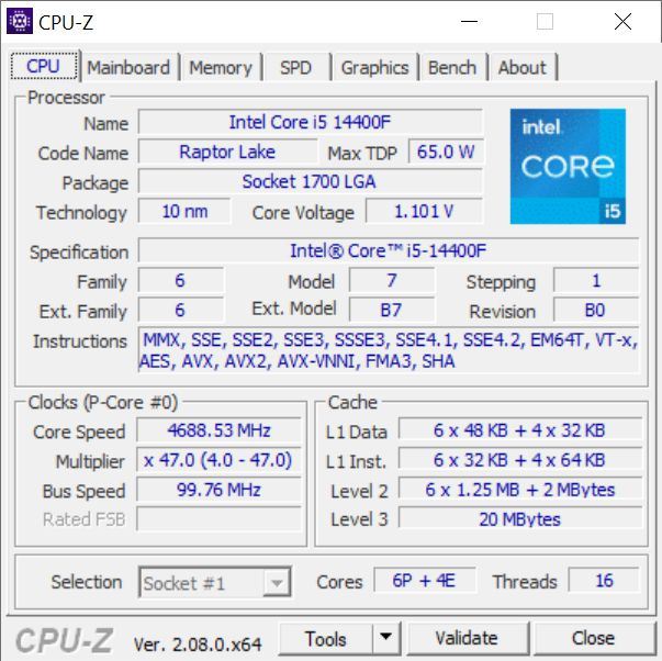 12400F和RTX4060性能測評