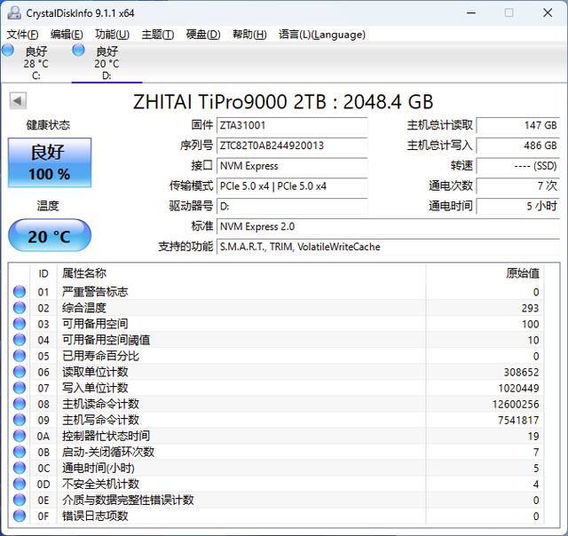 致態TiPro9000測評