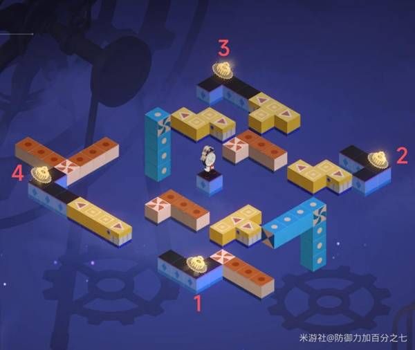 崩壞星穹鐵道摺紙大學學院寶箱分佈位置